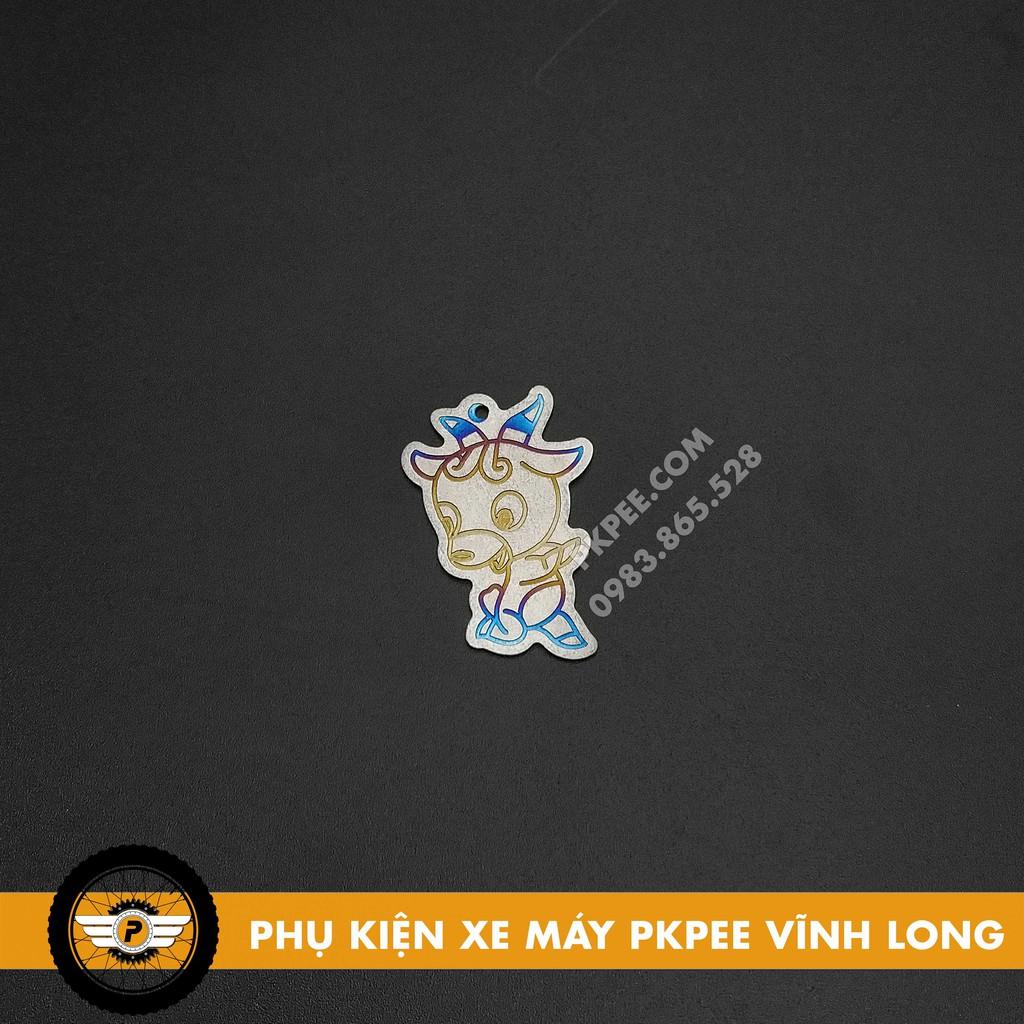 Móc Khoá Titan 12 Con Giáp Dùng Trang Trí