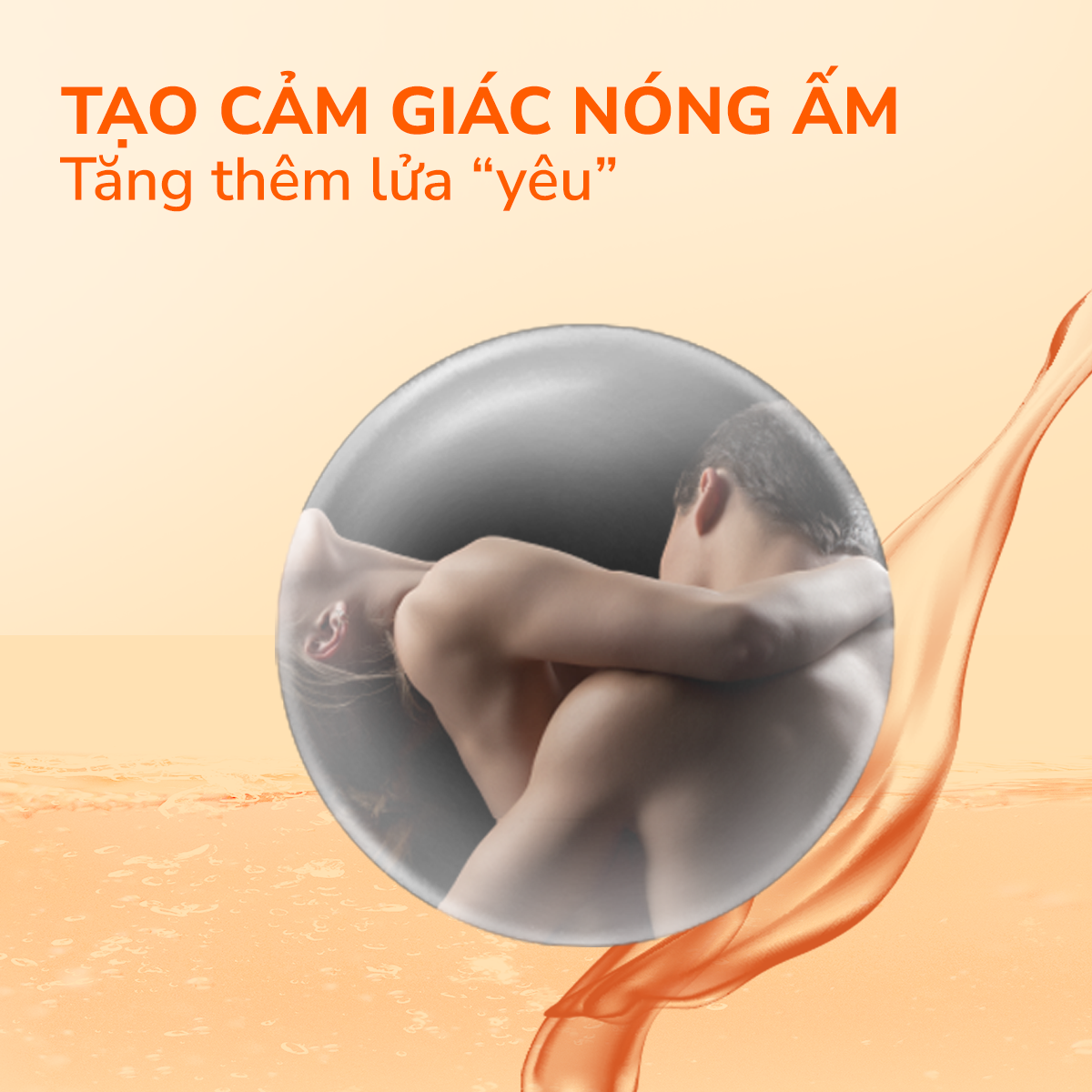 Gel bôi trơn ấm nóng - Shell Sunshine - Chai 100ml