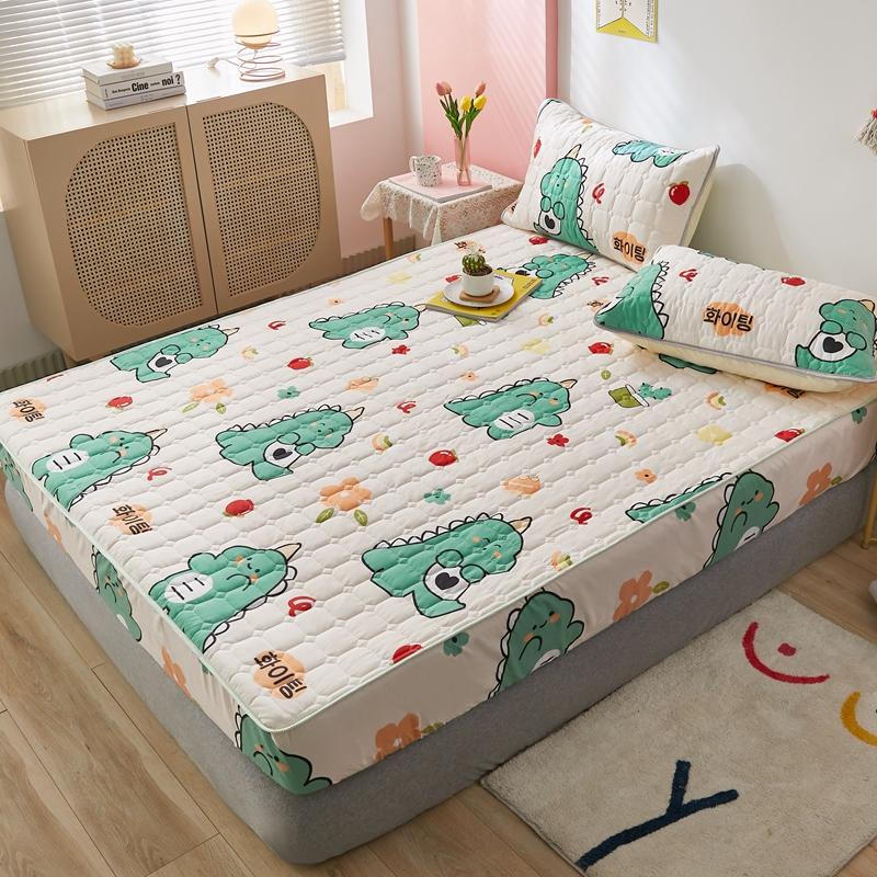 Nhà Thun Trang Bị Tấm Mùa Đông Giường Không Vỏ Gối Nữ Hoàng Đôi King Kích Thước Nệm Bao 150X200 180X200 Drap Giường Mới