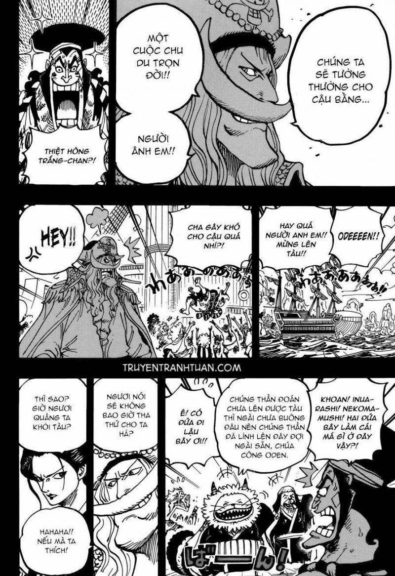 đảo hải tặc - one piece chapter 964 14