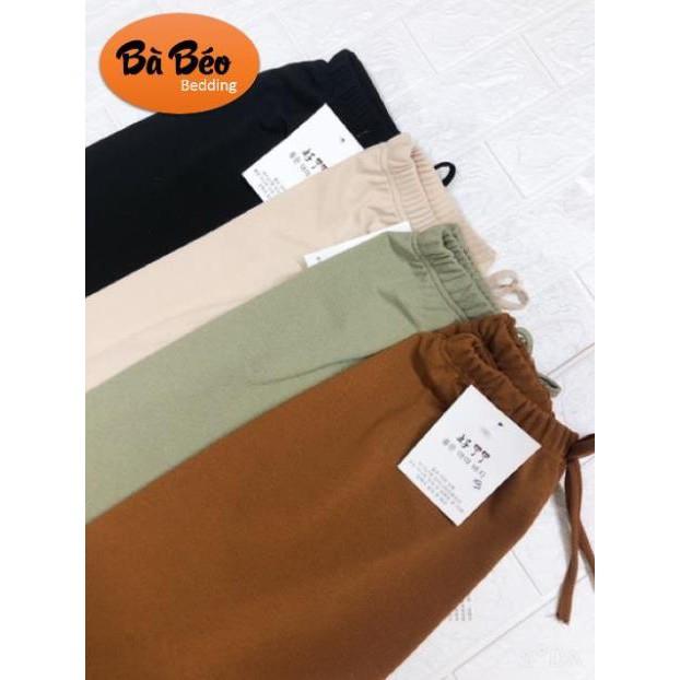 Quần ống rộng culottes hot năm 2019- chất tăm cottong có dài và lỡ