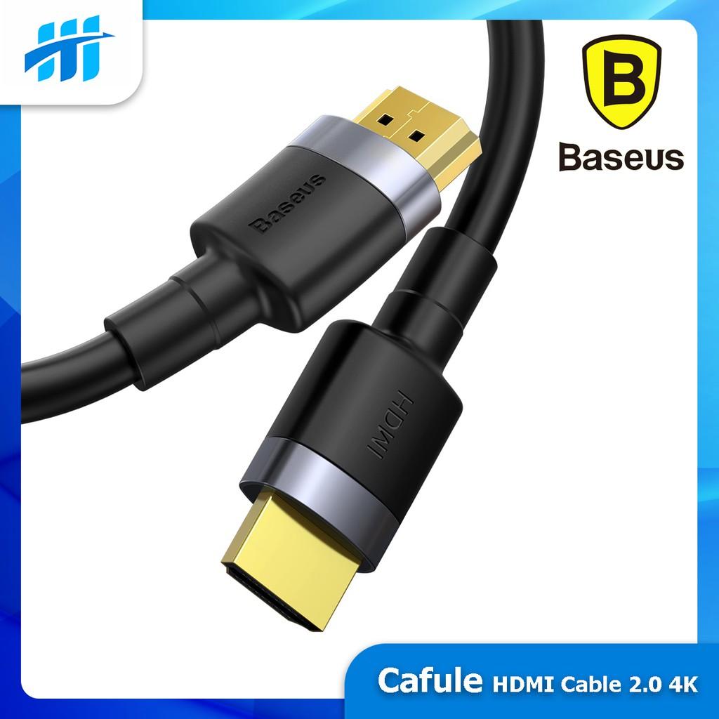 Cáp tín hiệu hình ảnh HDMI Baseus Cafule 4K - Hàng chính hãng