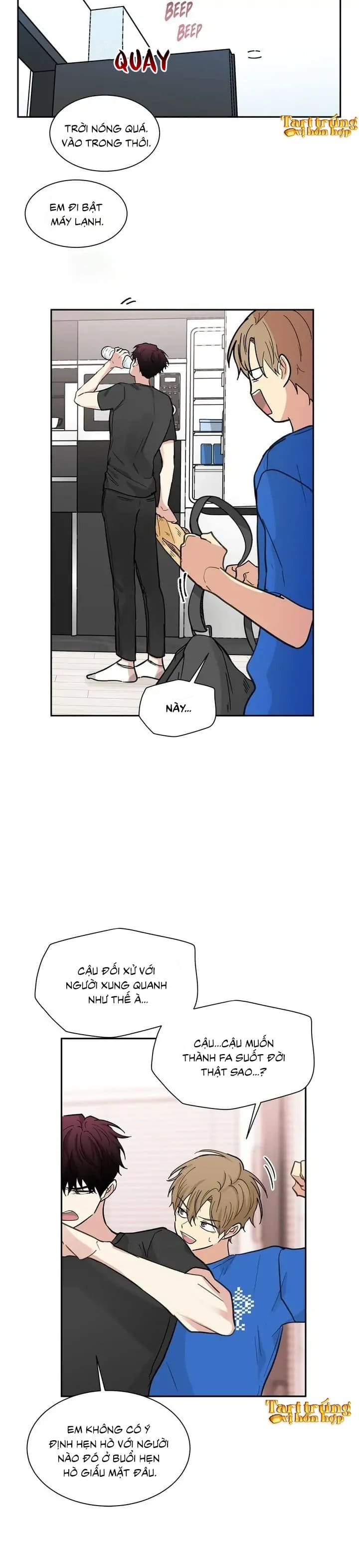 lỡ hàng xóm nhà bên là ma cà rồng thì sao?! chapter 6 15