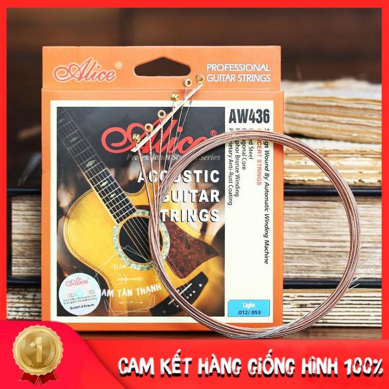 Dây đàn Guitar Acoustic Alice AW436 - Hàng Chính Hãng