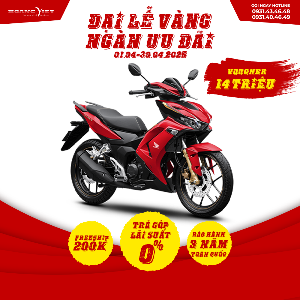 Xe Máy Honda WINNER X 2024 - Phiên Bản Đặc Biệt