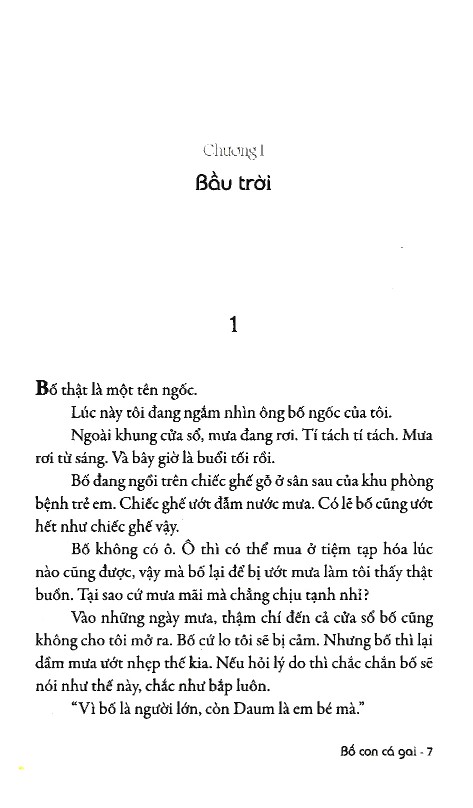 Sách: Bố Con Cá Gai