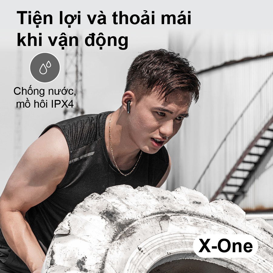 Tai nghe không dây myALO X-One: tai nghe Bluetooth 5.3 | Pin 23 giờ | Chống nước IPX4 | Điều khiển cảm ứng thông minh | Thiết kế trượt mở độc đáo đạt giải thưởng IF Design Award 2022 | Hàng chính hãng