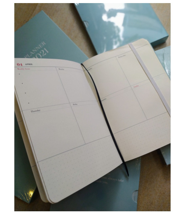 Sổ Tay Crabit Mới Planner 2021 - Sổ tay kế hoạch 2021 - Mẫu Unique Planner (145x 208mm)