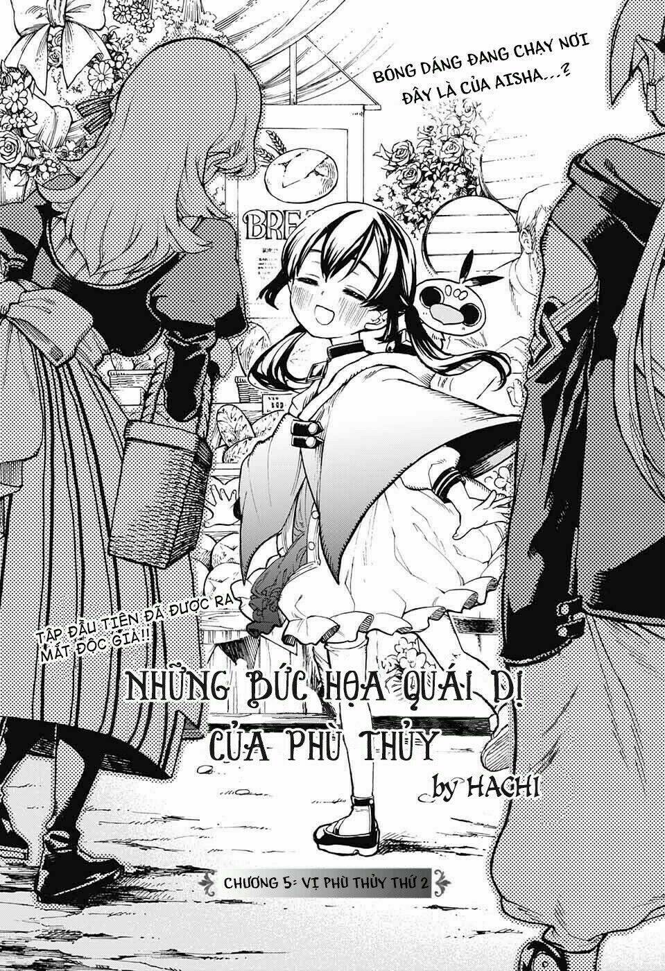 những bức họa quái dị của phù thủy chapter 5 4