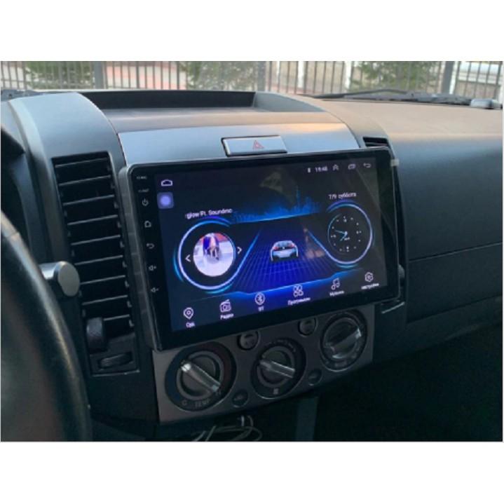 MẶT DƯỠNG LẮP DVD ANDROID CHO XE FORD EVEREST ĐỜI CŨ 9INCH CÓ DÂY GIẮC THEO XE