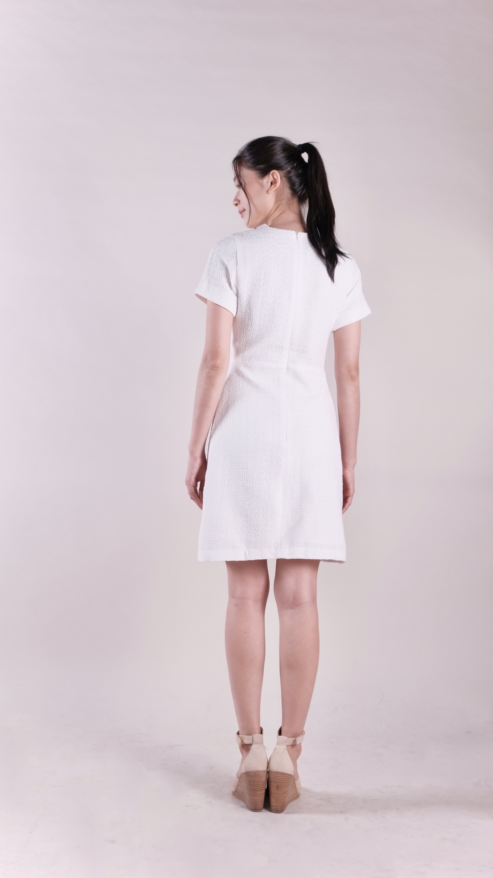 Đầm TN tròn suông VD112102 thương hiệu Việt Thy