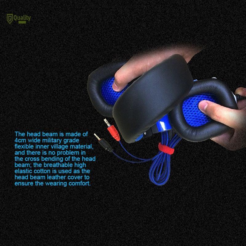 Tai Nghe Chơi Game Chống Ồn Có Micro Cho Pc / Điện Thoại / Máy Tính