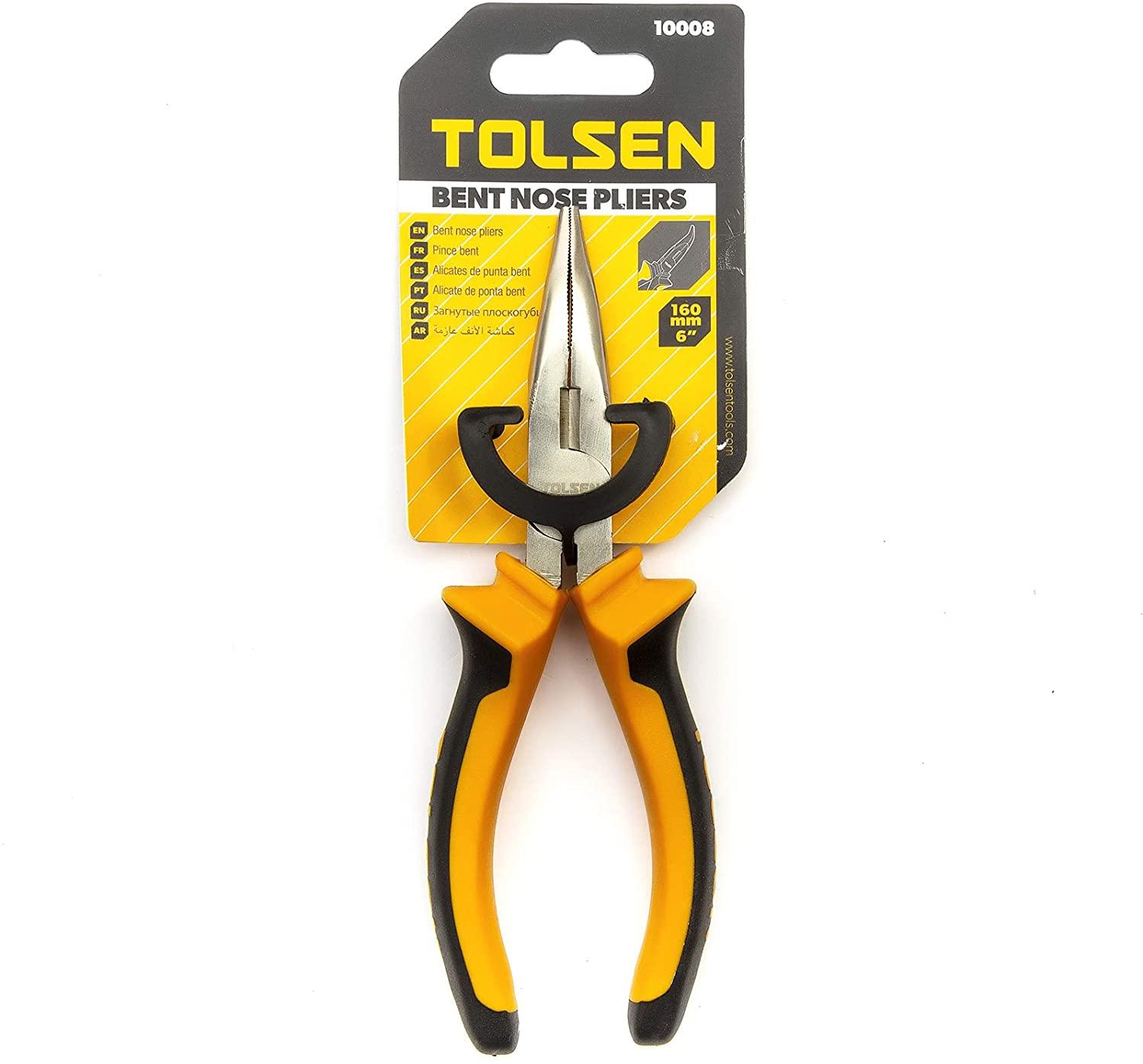 KÌM NHỌN CONG 160MM TOLSEN 10008 - HÀNG CHÍNH HÃNG