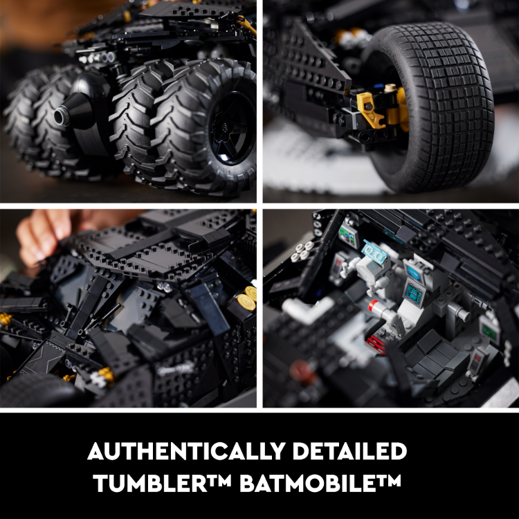 LEGO ADULTS 76240 Siêu Xe Chiến Đấu Batmobile Tumbler (2049 chi tiết)