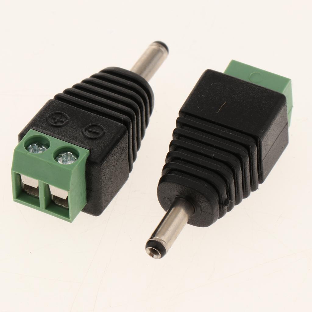 10 Pieces Connector 3.. Cable Socket Adapter Plug for LED