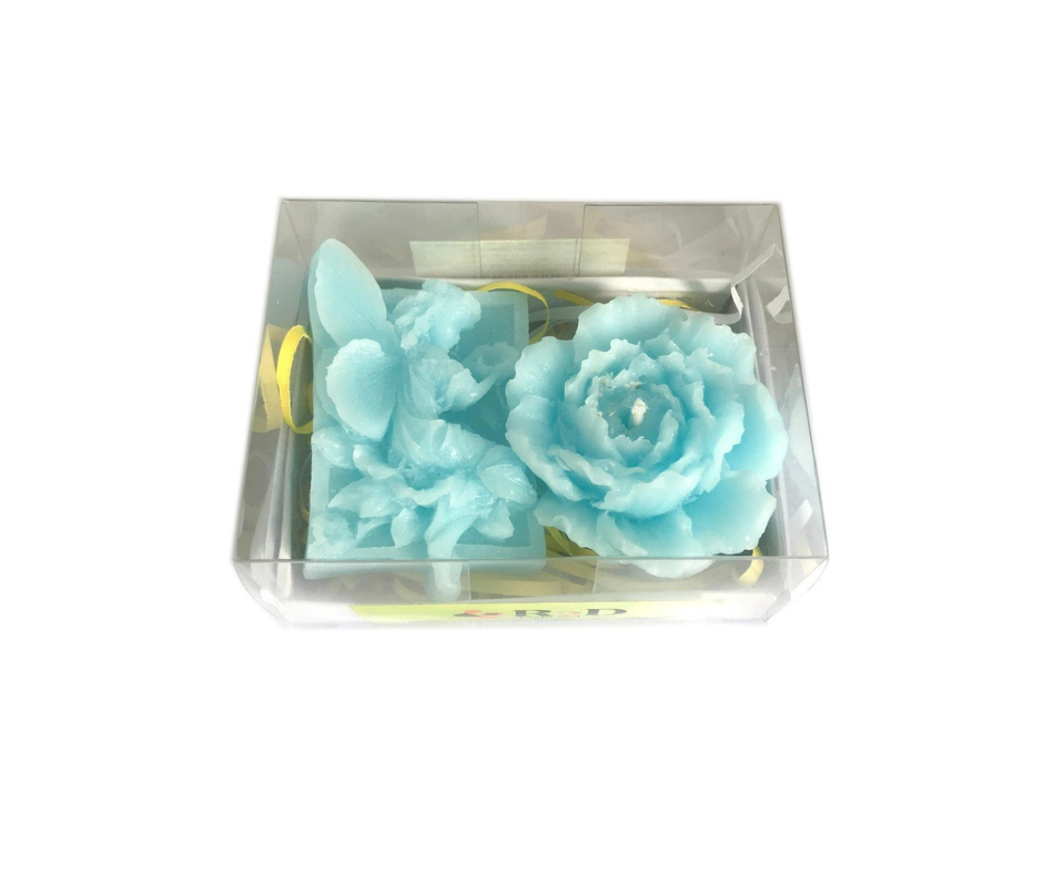 Bộ Gift Set Nến Thiên Thần, Đến Từ Thương Hiệu R2D  Làm Từ Sáp Cọ, Sáp Đậu Nành, Dầu Dừa Dùng Trang Trí Làm Qùa Tặng Decor