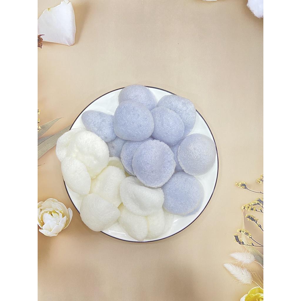 Gói 500gr bánh phồng tôm mini vị rau củ tự nhiên 100% - Hàng Xuất Khẩu