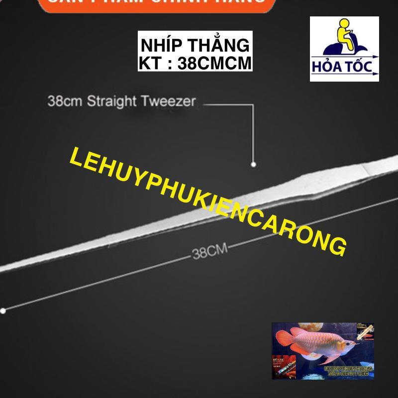 Nhíp Gắp Dài 27/38/48cm Bằng Thép Không Gỉ Dùng Cho Hồ Cá