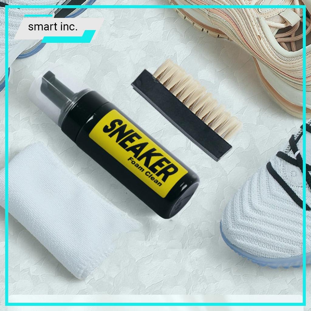 Bộ Vệ Sinh Giày Sneaker Chai Xịt Tẩy Trắng Giày Làm Sạch Vết Bẩn Đi Mưa Cleaning Kit