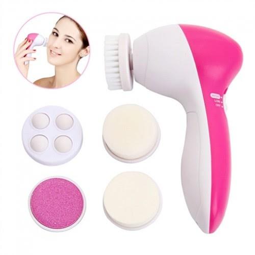 Máy Rửa Mặt, Massage Mặt 5 In 1 Beauty Care Massager Đa Dạng Tiện Dụng Nhiều Chức Năng