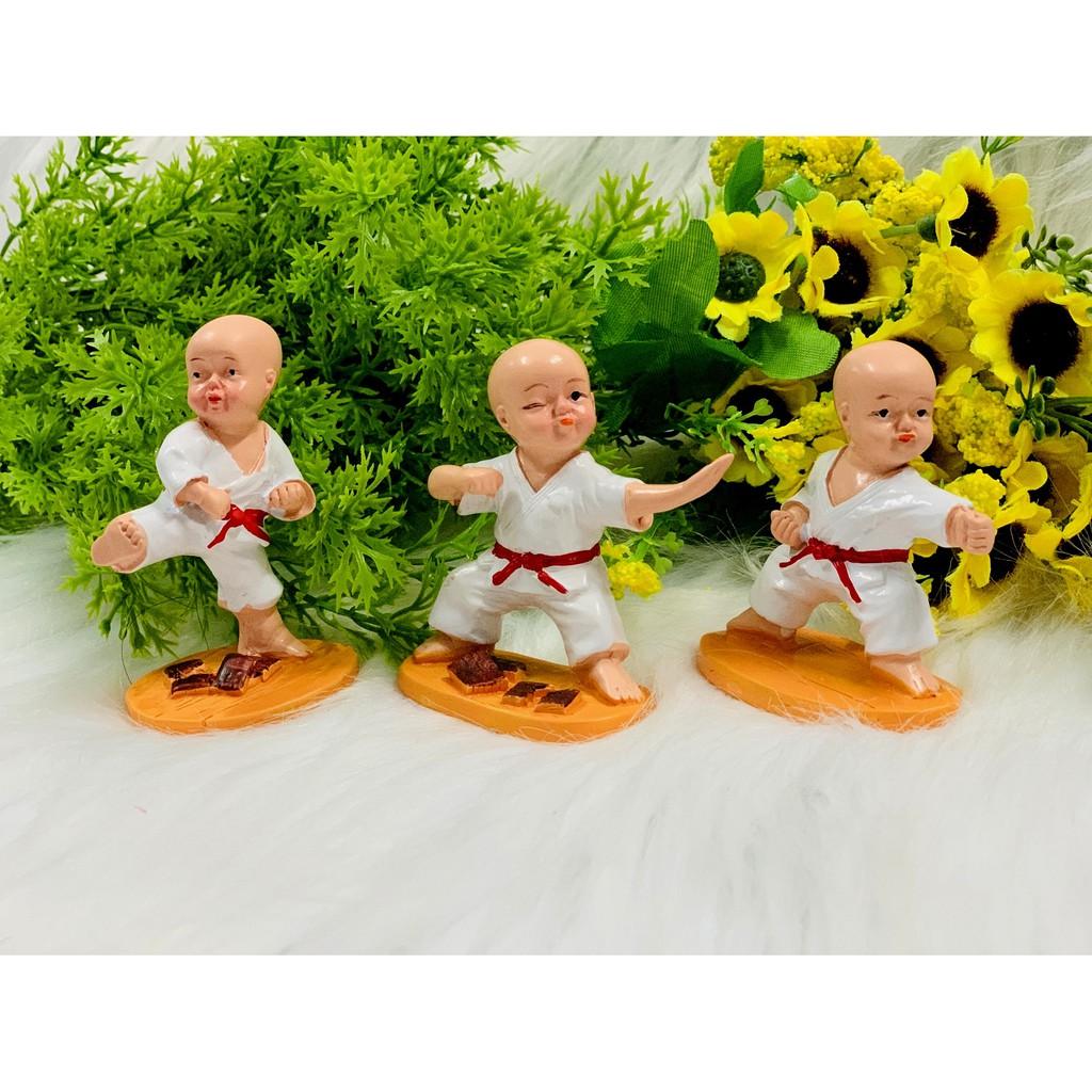 Bộ 6 Tượng Chú Tiểu múa võ Karate