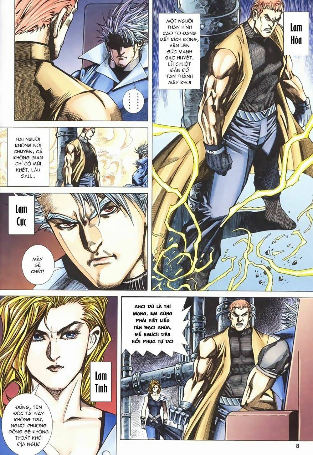 x bạo tộc siêu võ thế kỷ chapter 0 8