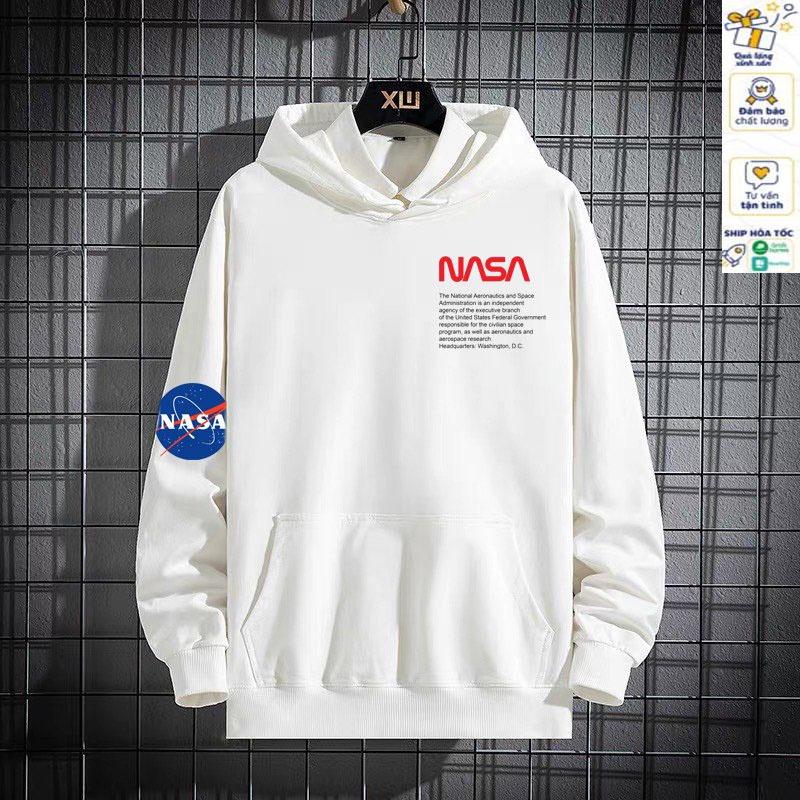 Áo Hoodie Mẫu Nasa Chất Vải Cotton Thông Hơi Tốt
