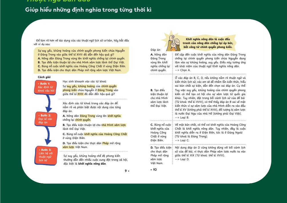 Sách P.H.A.O Lịch sử Ôn luyện thi tốt nghiệp THPT, ĐGNL (Lấy gốc lí thuyết)