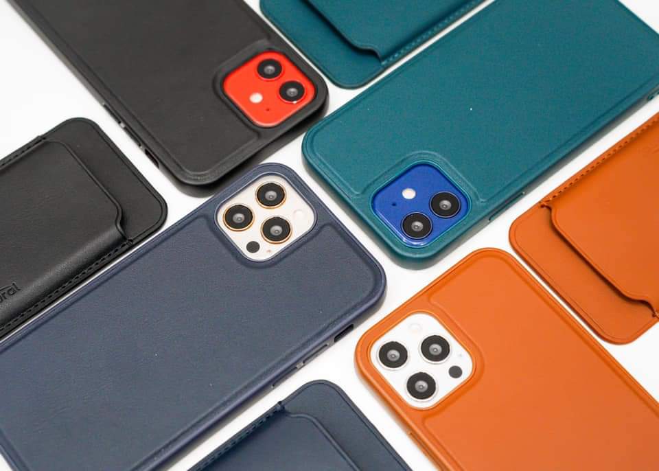 Bao da cao cấp dành cho iPhone 12 Pro Max Leather