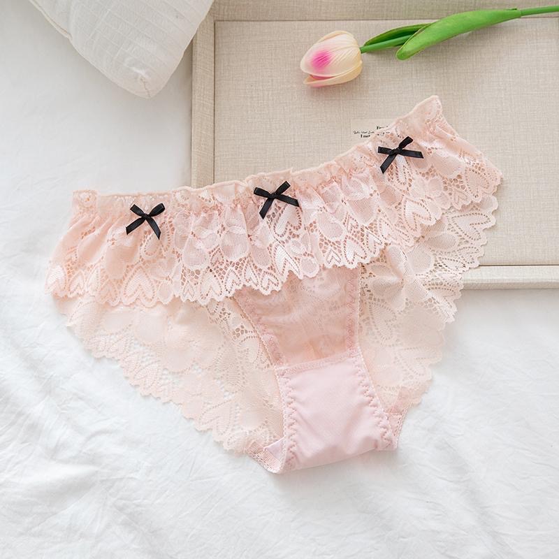 QUẦN LÓT REN NƠ QUYẾN RŨ TỪ 40-60KG DÀNH CHO NỮ