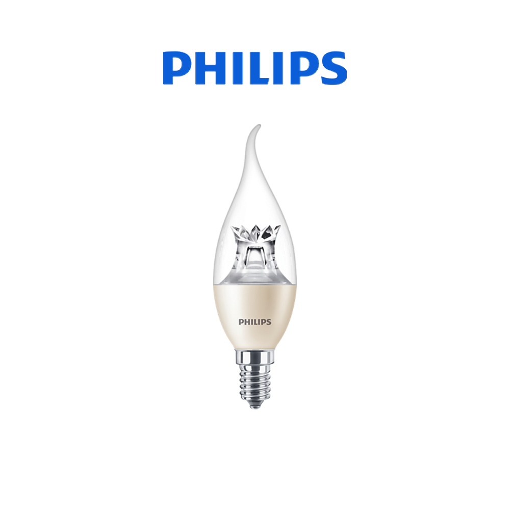 Bóng đèn LED nến PHILIPS MASTER LEDcandle DT 2.8W E14 BA38 CL