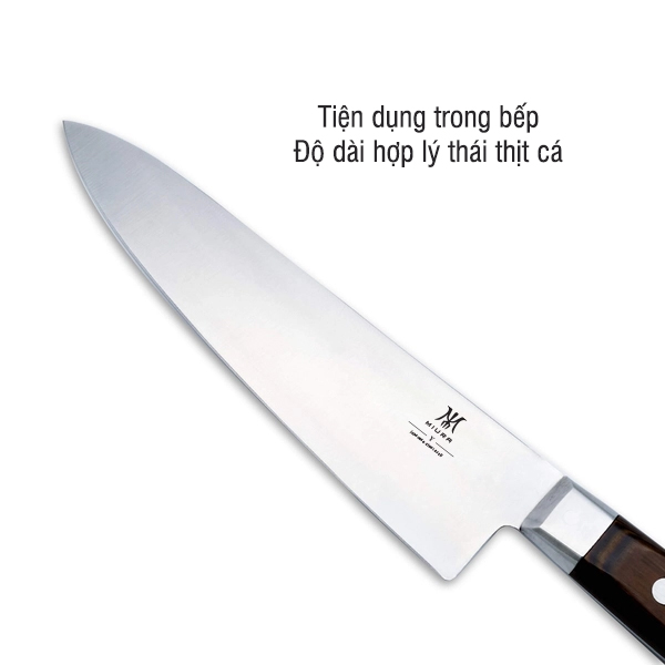 Dao bếp cao cấp MIURA Y – Dao thái thịt cá Chef (18cm)