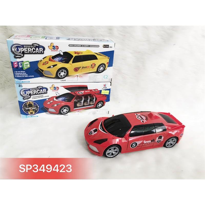 Đồ Chơi Hộp xe hơi Lamborghi 6 cửa đèn 3D , YJ388-3 - SP349423
