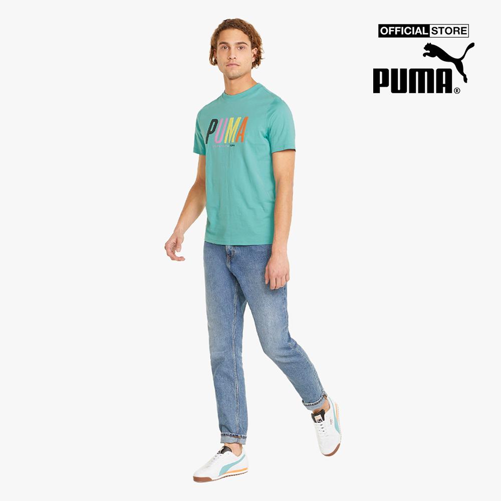 PUMA - Áo thun nam ngắn tay cổ tròn Sportswear by PUMA Graphic 533623