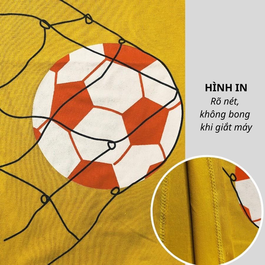 Áo thun bé trai thoáng mát thấm hút mồ hôi áo phông cho bé 1-6 tuổi cotton cao cấp KIDCATSHOP