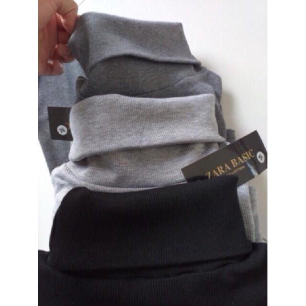 Váy len tăm body cổ lọ