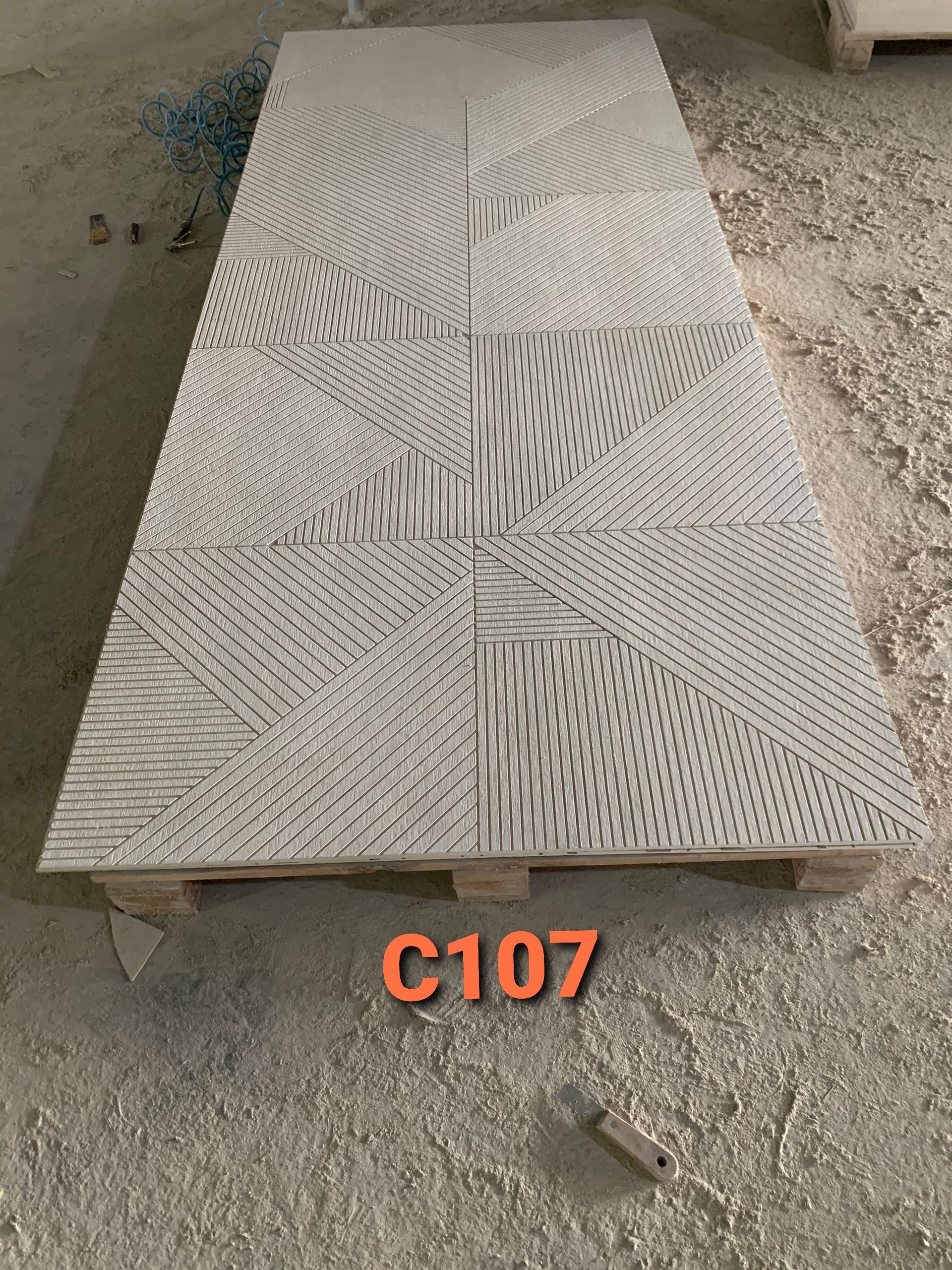 Tấm nguyên gỗ xi măng CNC C107 Thái Lan