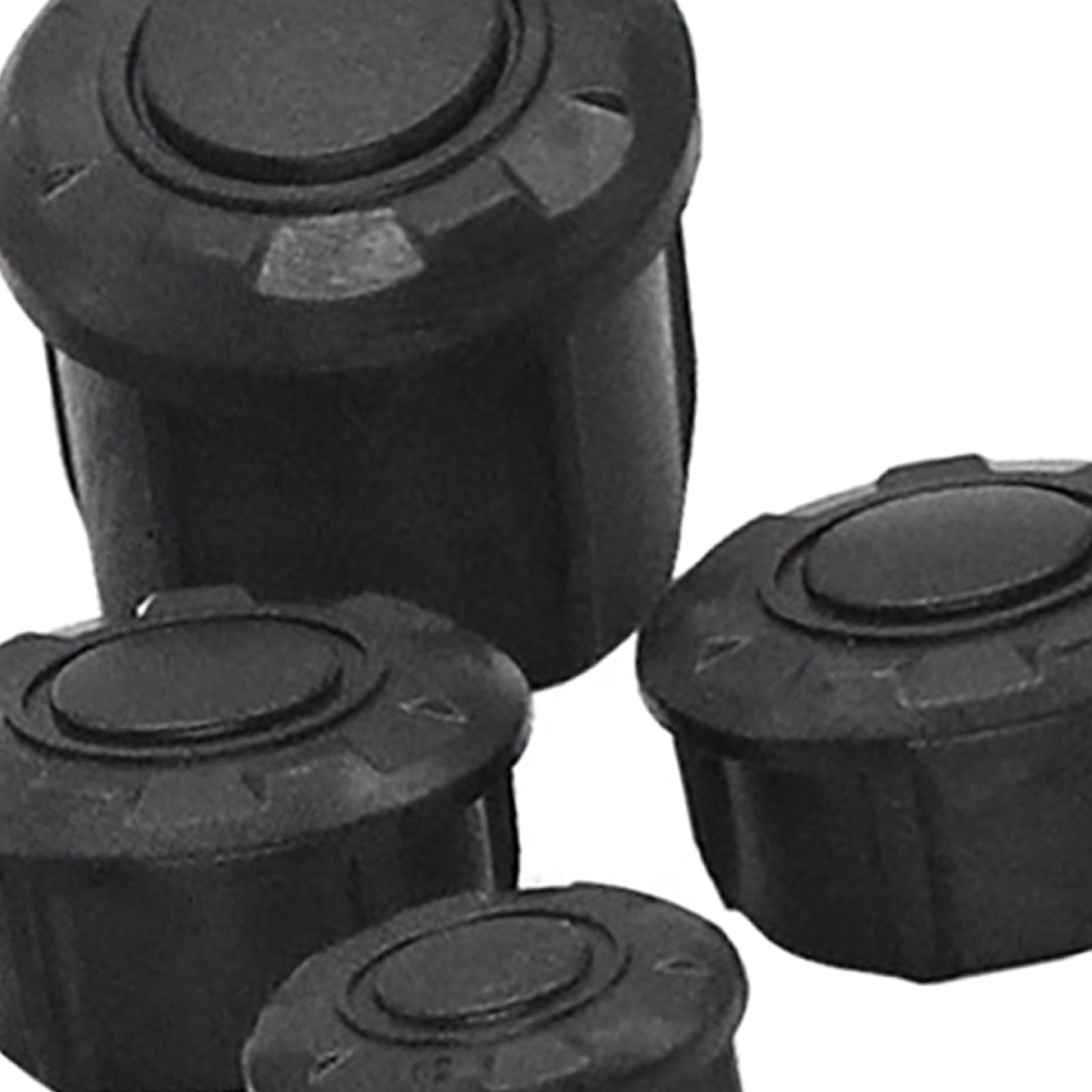 Motorcycle Frame Hole Cover Caps Plug Decorative Frame Caps Set Fit for