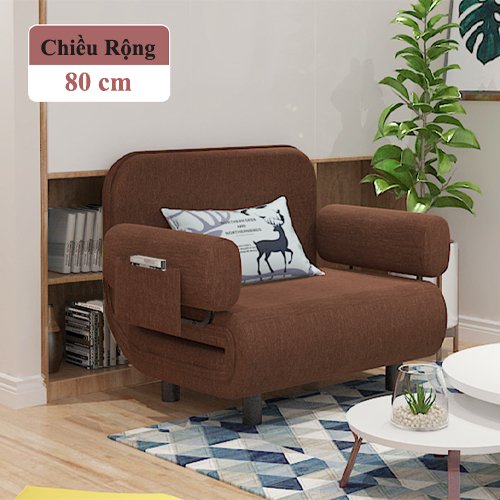 [FREESHIP + TẶNG GỐI] Ghế Sofa Giường Thông Minh Cao Cấp Sang Trọng, Giường Sofa 2 Trong 1 Đa Năng Với 5 Mức Điều Chỉnh Lưng Ghế Có Khóa Kéo Dễ Dàng Tháo Vệ Sinh