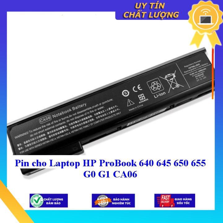 Pin cho Laptop HP ProBook 640 645 650 655 G0 G1 CA06 - Hàng Nhập Khẩu MIBAT178