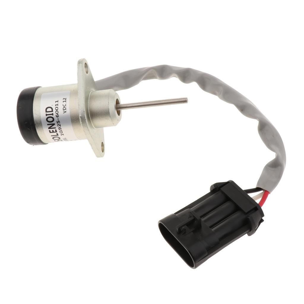12V Engine Stop Fuel Device Solenoid Valve Replace 1G925 60011