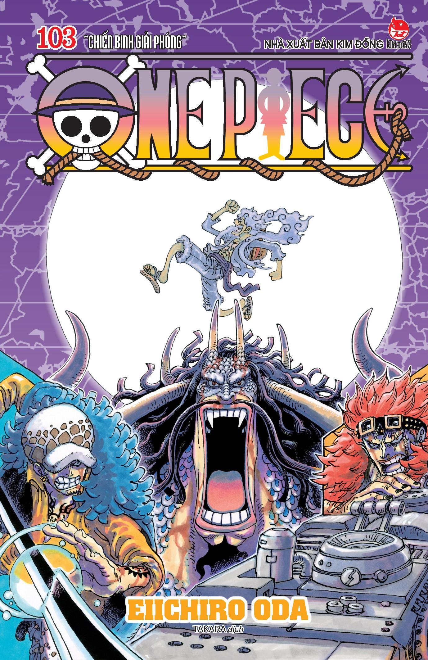One Piece - Tập 103 - Chiến Binh Giải Phóng - Bản Bìa Áo