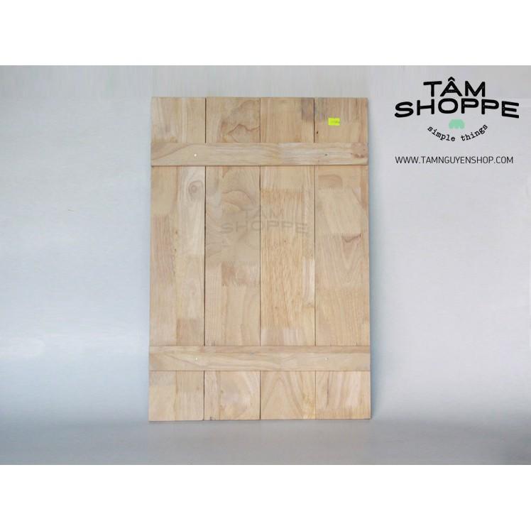 Tranh gỗ Vintage chữ I Love You