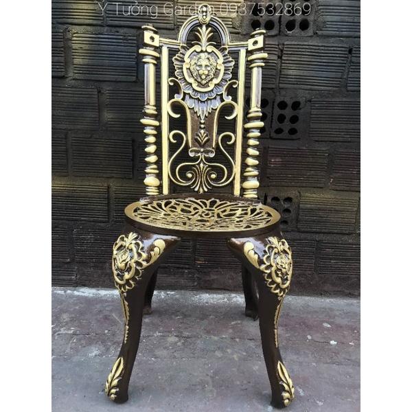 Bàn ghế sân vườn nhôm đúc