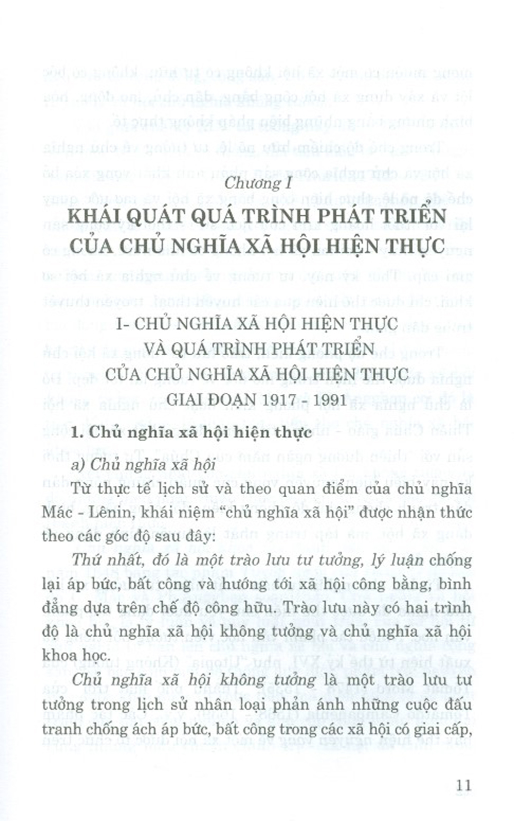 Chủ Nghĩa Xã Hội Hiện Thực – Thực Trạng Và Triển Vọng (Giáo Trình Đào Tạo Sau Đại Học Chuyên Ngành Chủ Nghĩa Xã Hội Khoa Học)