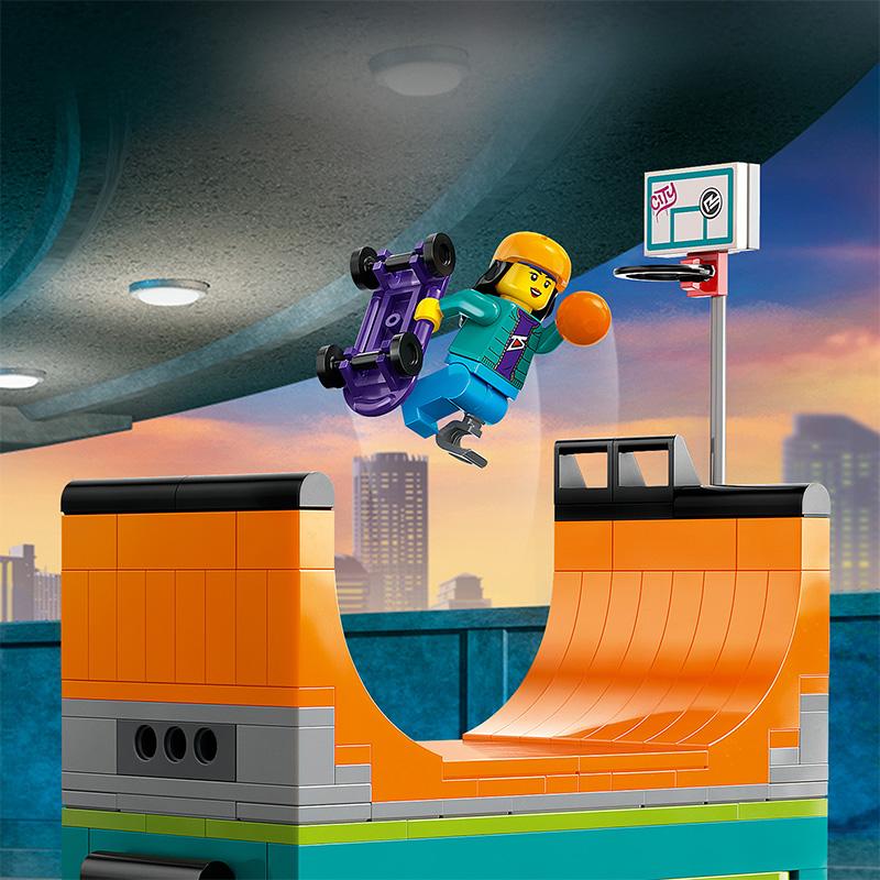 Đồ Chơi Lắp Ráp Công Viên Trượt Ván Lego City 60364