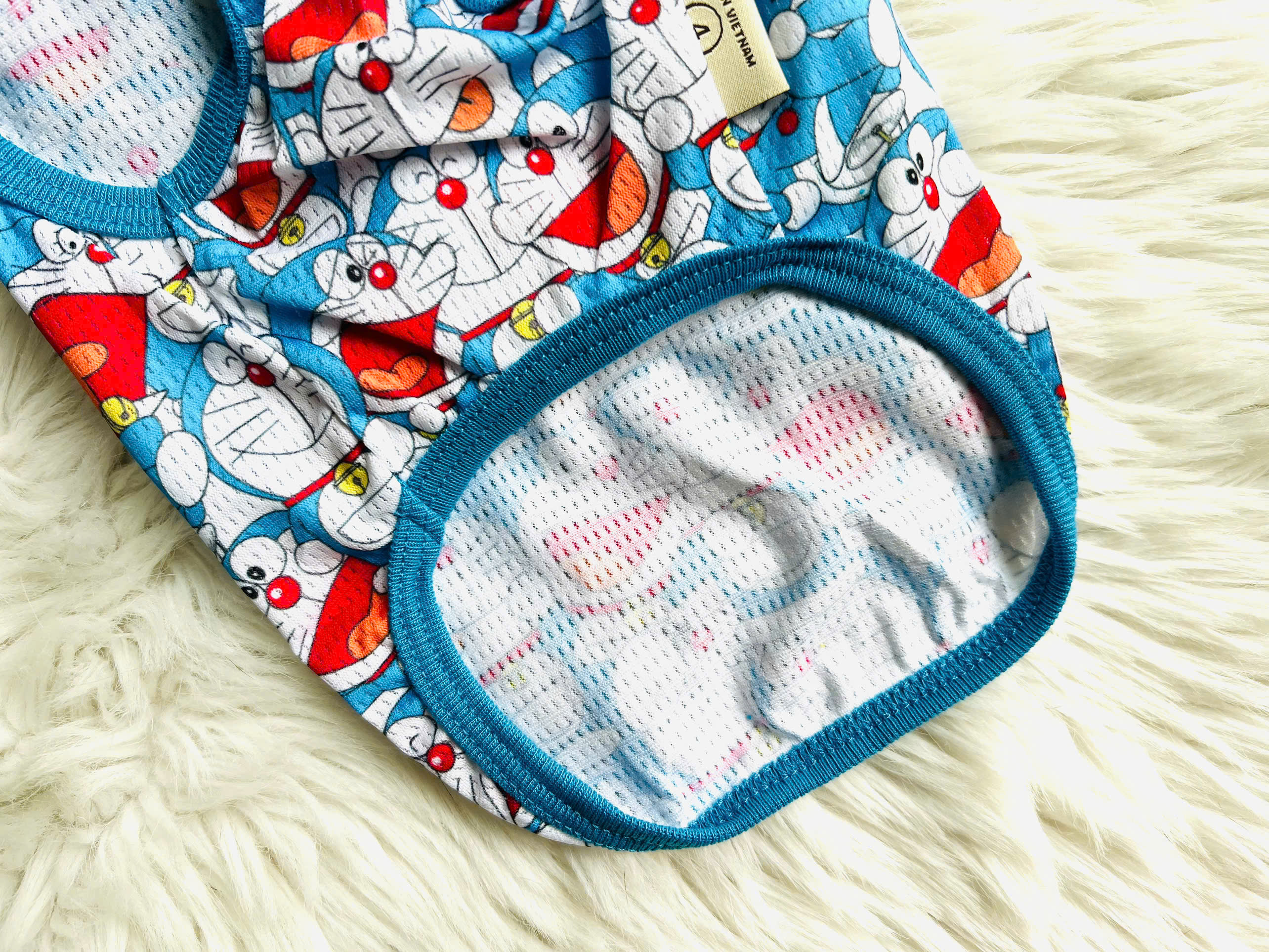 ÁO HỌA TIẾT HOẠT HÌNH DORAEMON DỄ THƯƠNG CHO THÚ CƯNG CHÓ MÈO