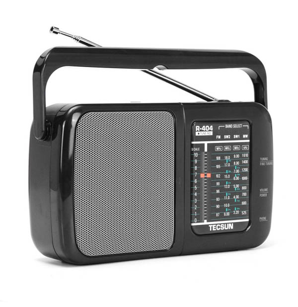 Radio Tecsun R-404 (Hàng nhập khẩu)