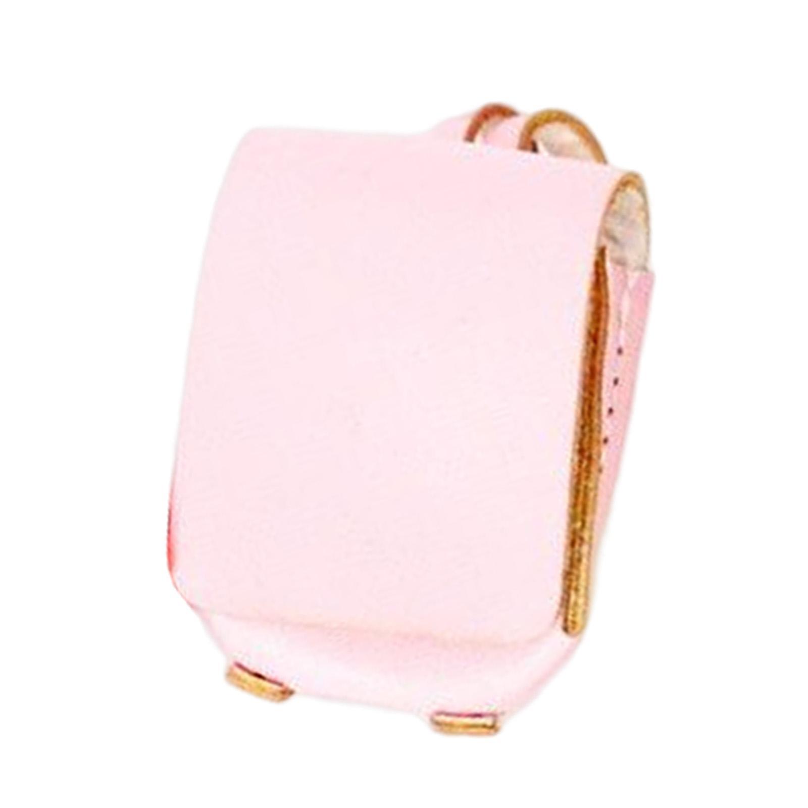 Miniature Doll Backpack Pretend Scene for 1:12 Scale Decorations pink