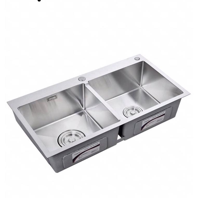 (Hàng loại 1) Chậu rửa bát inox 304.Chậu rửa bát cân 8245.Chậu rửa bát